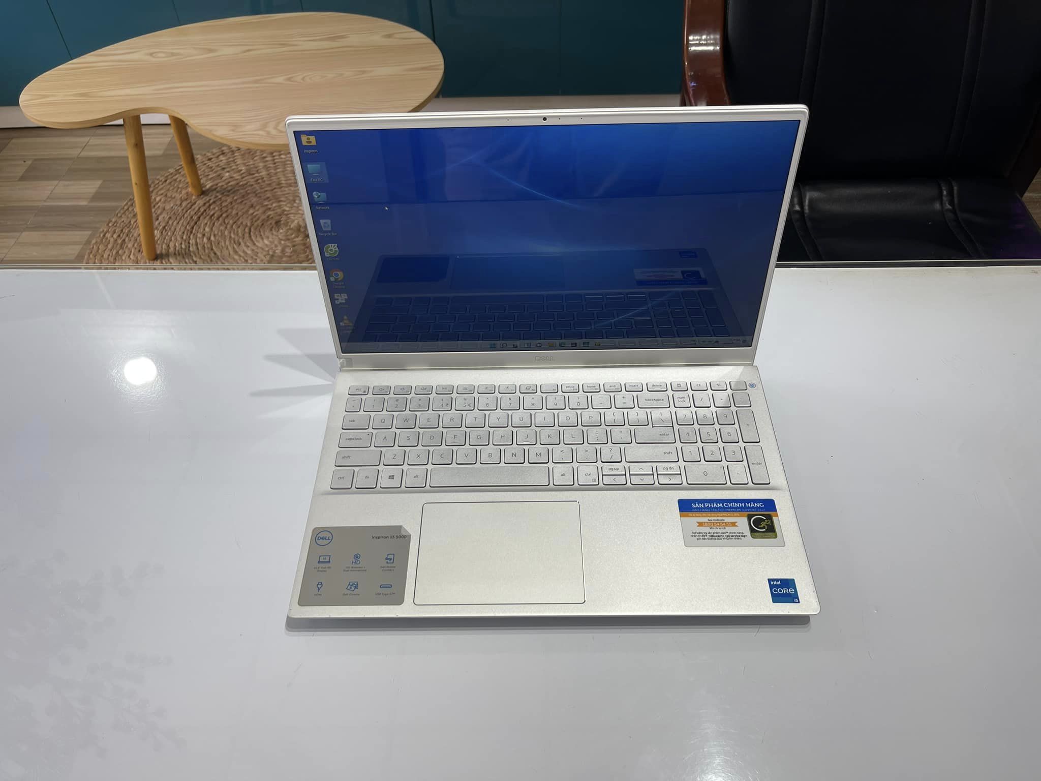 Laptop Dell 5502 Core i5 1135G7/8GB/SSD 512GB/FHD