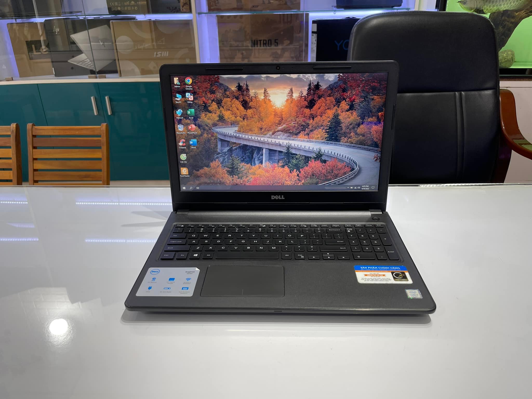 Laptop Dell 3567 Core i3 7020U/RAM 4G/SSD 120GB