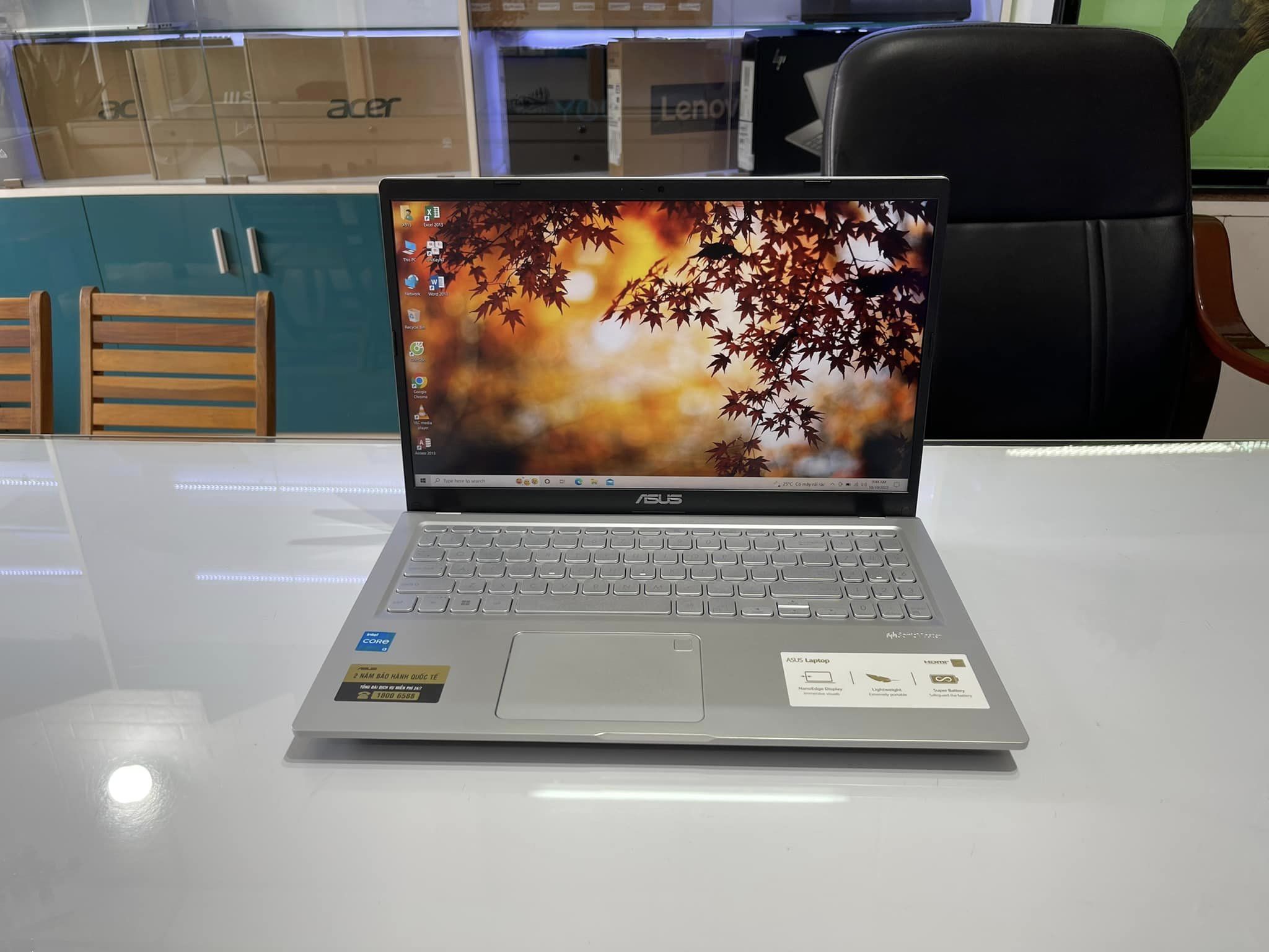 Laptop Asus X515EA Core i3 1115G4/4GB/SSD 256GB/BH 2023