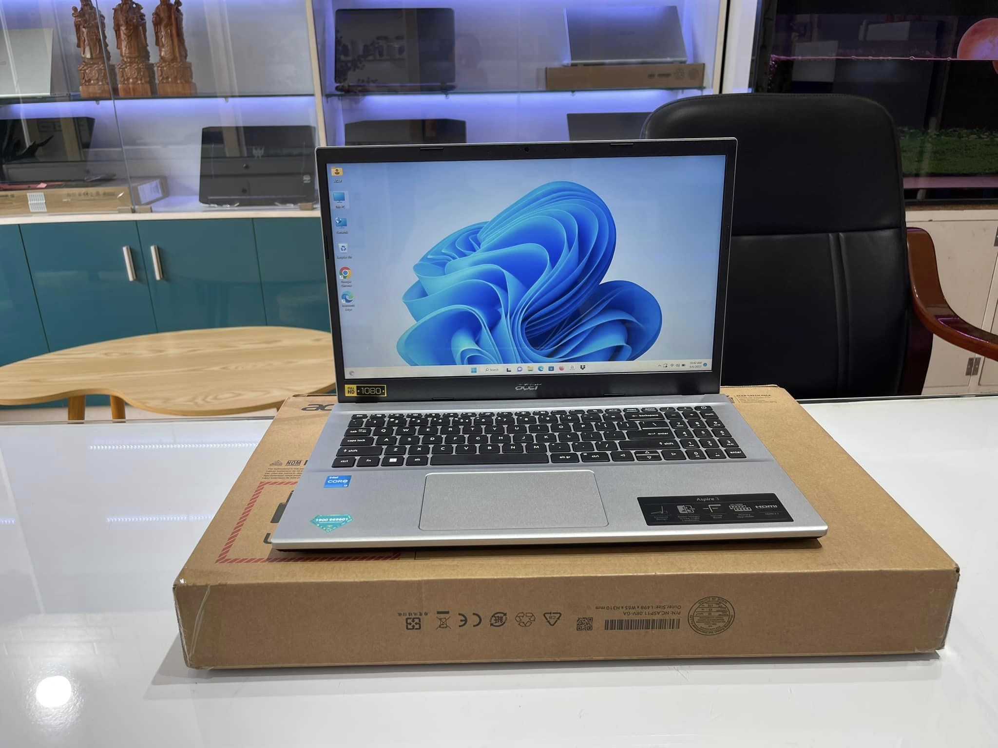 Laptop Acer A315-59 Core i3 1215U/8GB/SSD 256GB/BH 02/2024